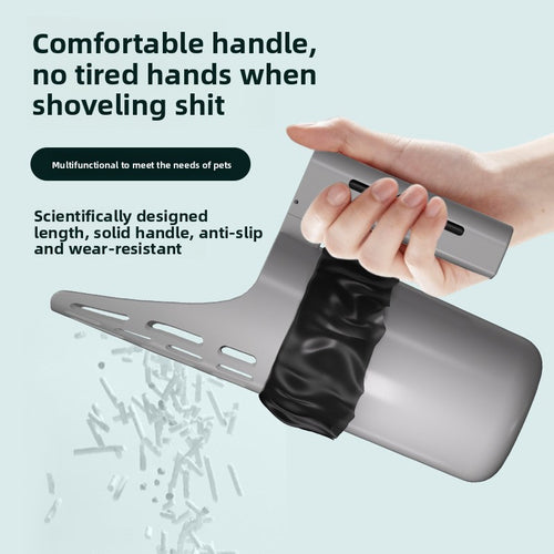 Cat Litter Scoop Filter Trash Can Storage Box Pet Waste Cleaner
