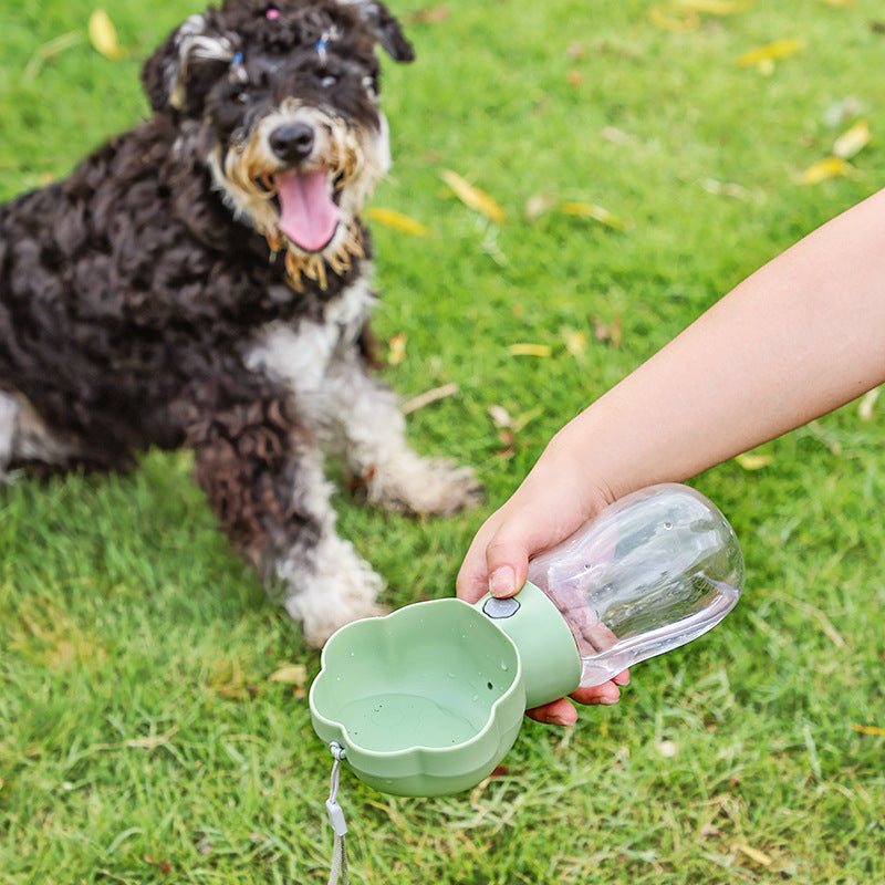 Dog Outgoing Water Cup Pet Accompanywalking Cup