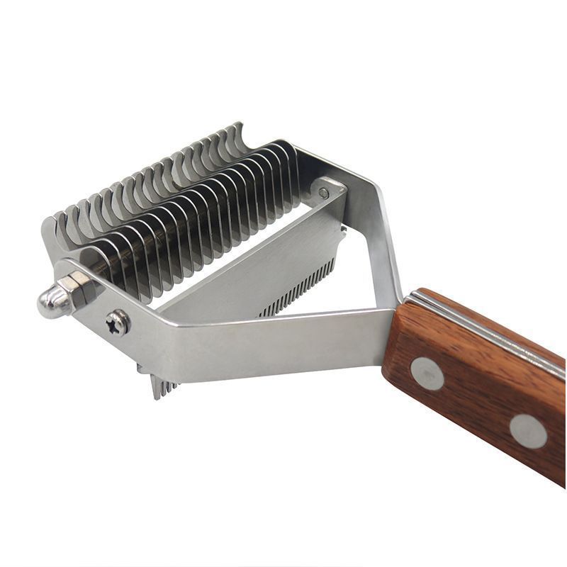 Pet dematting comb