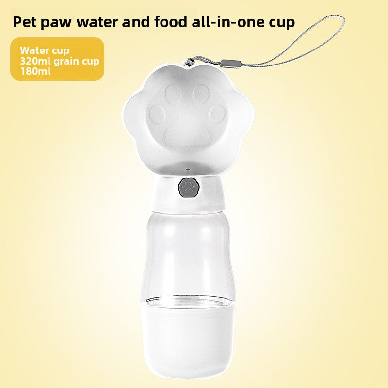 Dog Outgoing Water Cup Pet Accompanywalking Cup