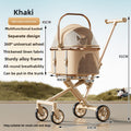 Foldable Detachable Pet Stroller