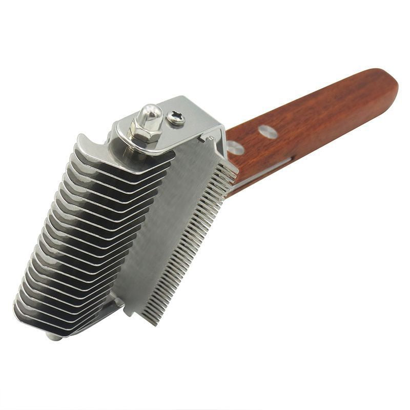 Pet dematting comb
