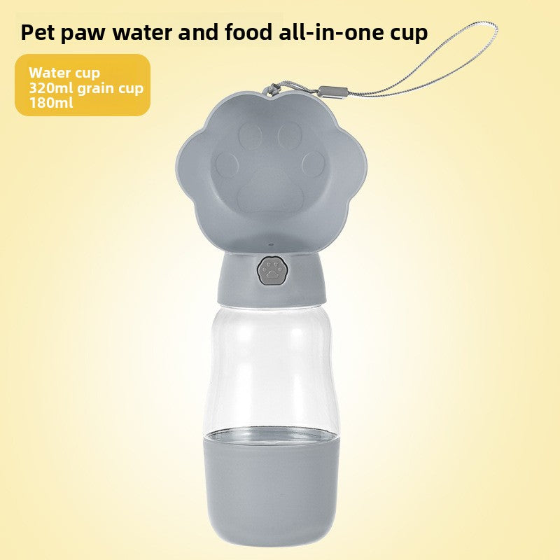 Dog Outgoing Water Cup Pet Accompanywalking Cup