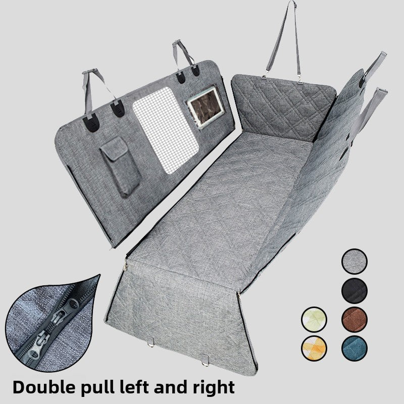 Detachable Double Pull-Out Car Pet Mat