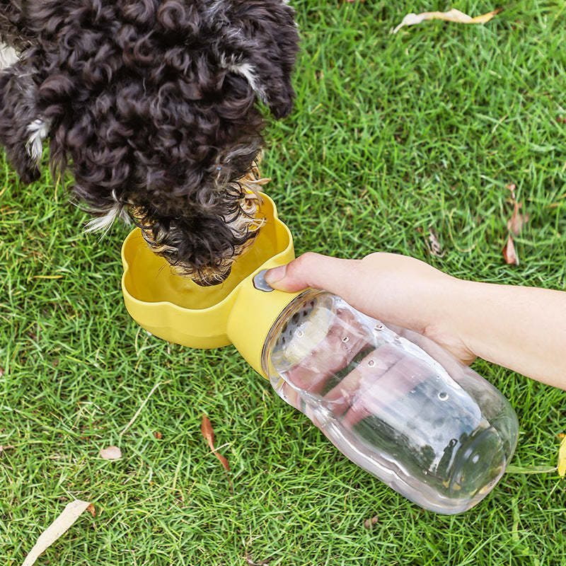 Dog Outgoing Water Cup Pet Accompanywalking Cup