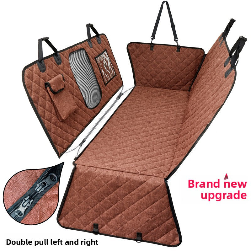 Detachable Double Pull-Out Car Pet Mat