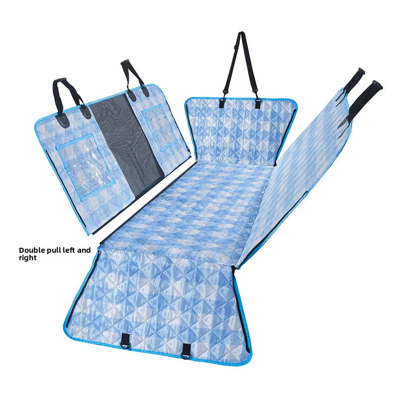 Detachable Double Pull-Out Car Pet Mat