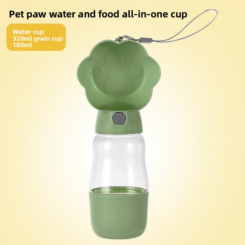 Dog Outgoing Water Cup Pet Accompanywalking Cup