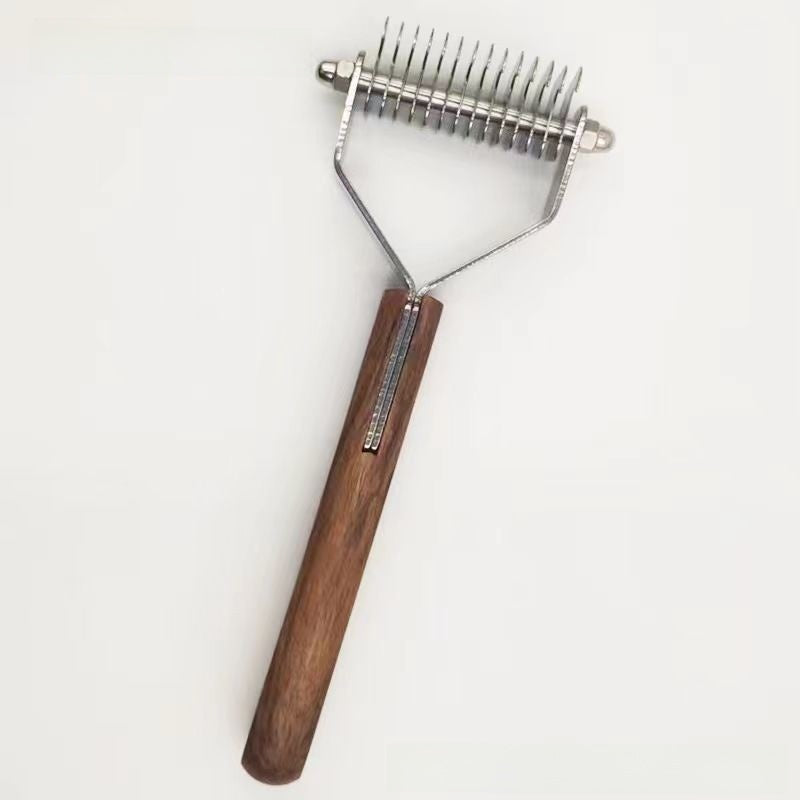 Pet dematting comb