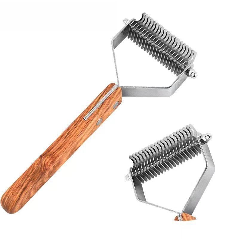 Pet dematting comb