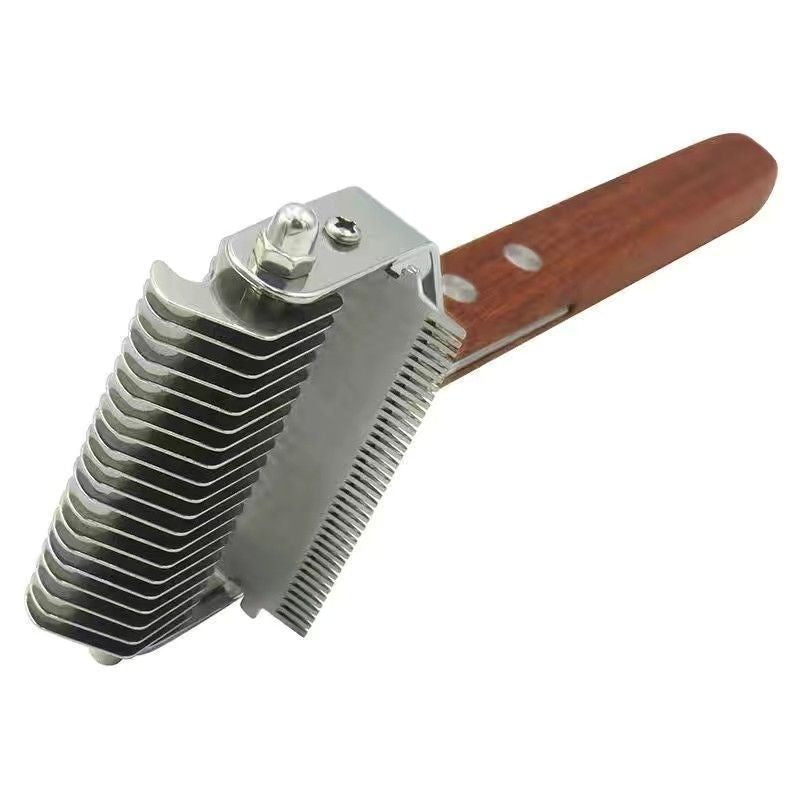 Pet dematting comb