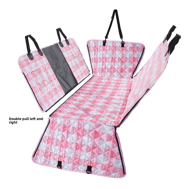 Detachable Double Pull-Out Car Pet Mat