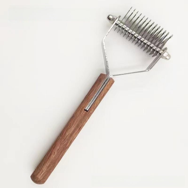 Pet dematting comb