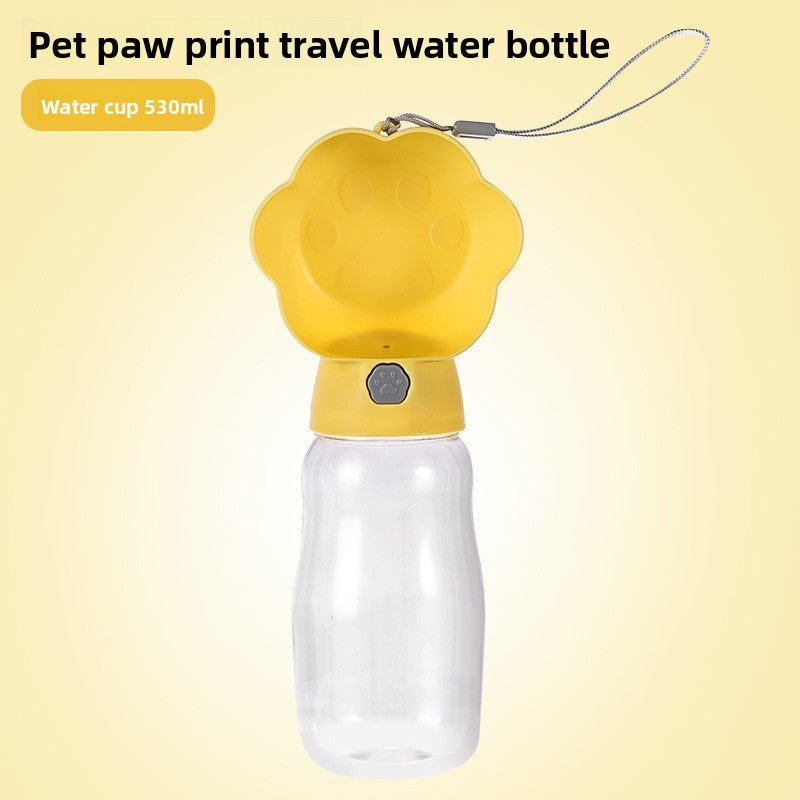 Dog Outgoing Water Cup Pet Accompanywalking Cup
