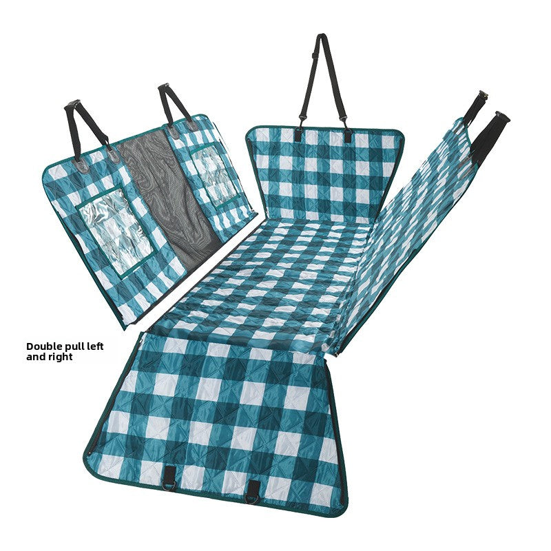 Detachable Double Pull-Out Car Pet Mat
